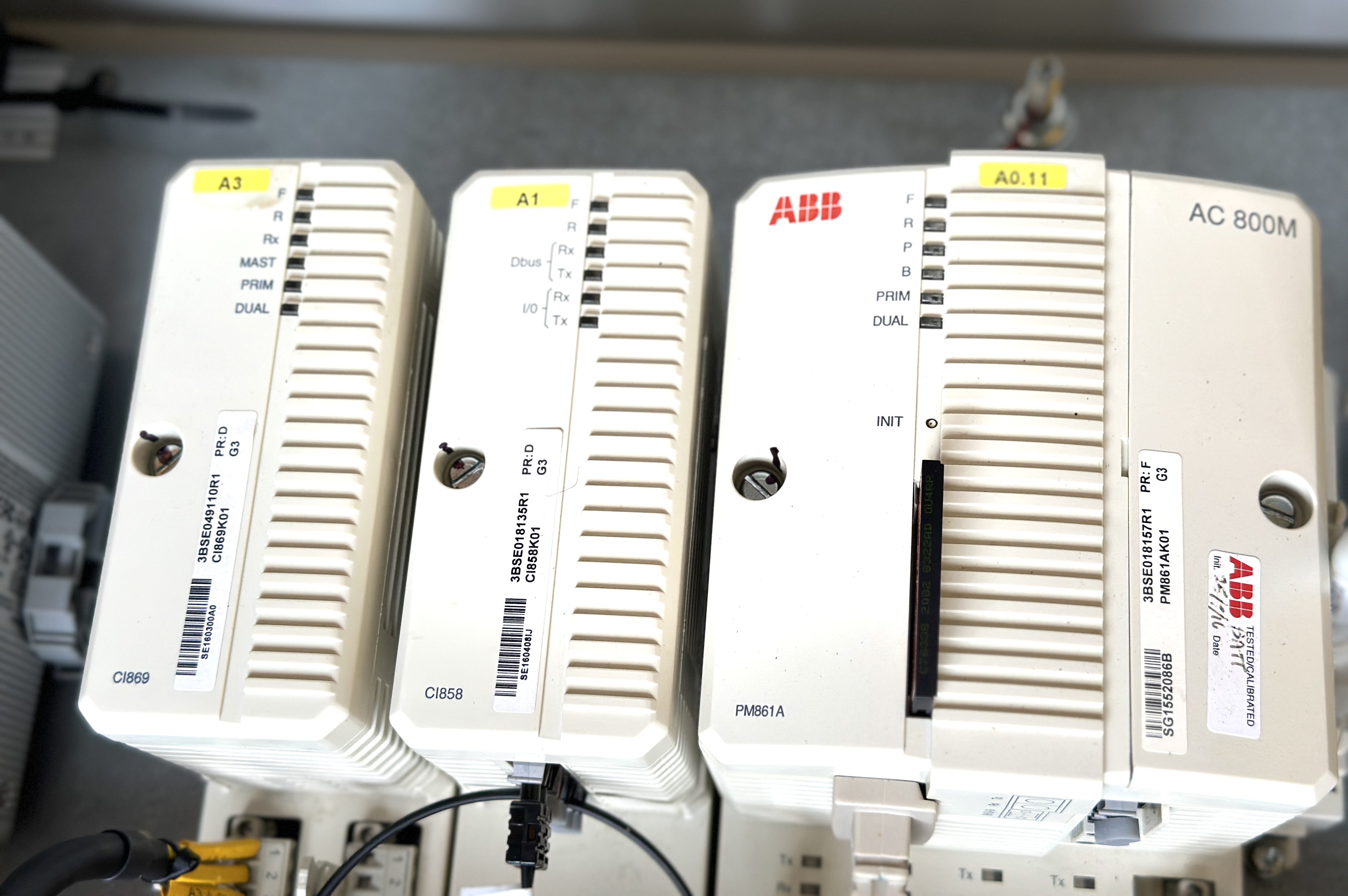 ABB ABB PM861AK01+CI858K01+CI869K01 ABB AC 800M With Base/Card/Cable (Set of 3) product photo 2