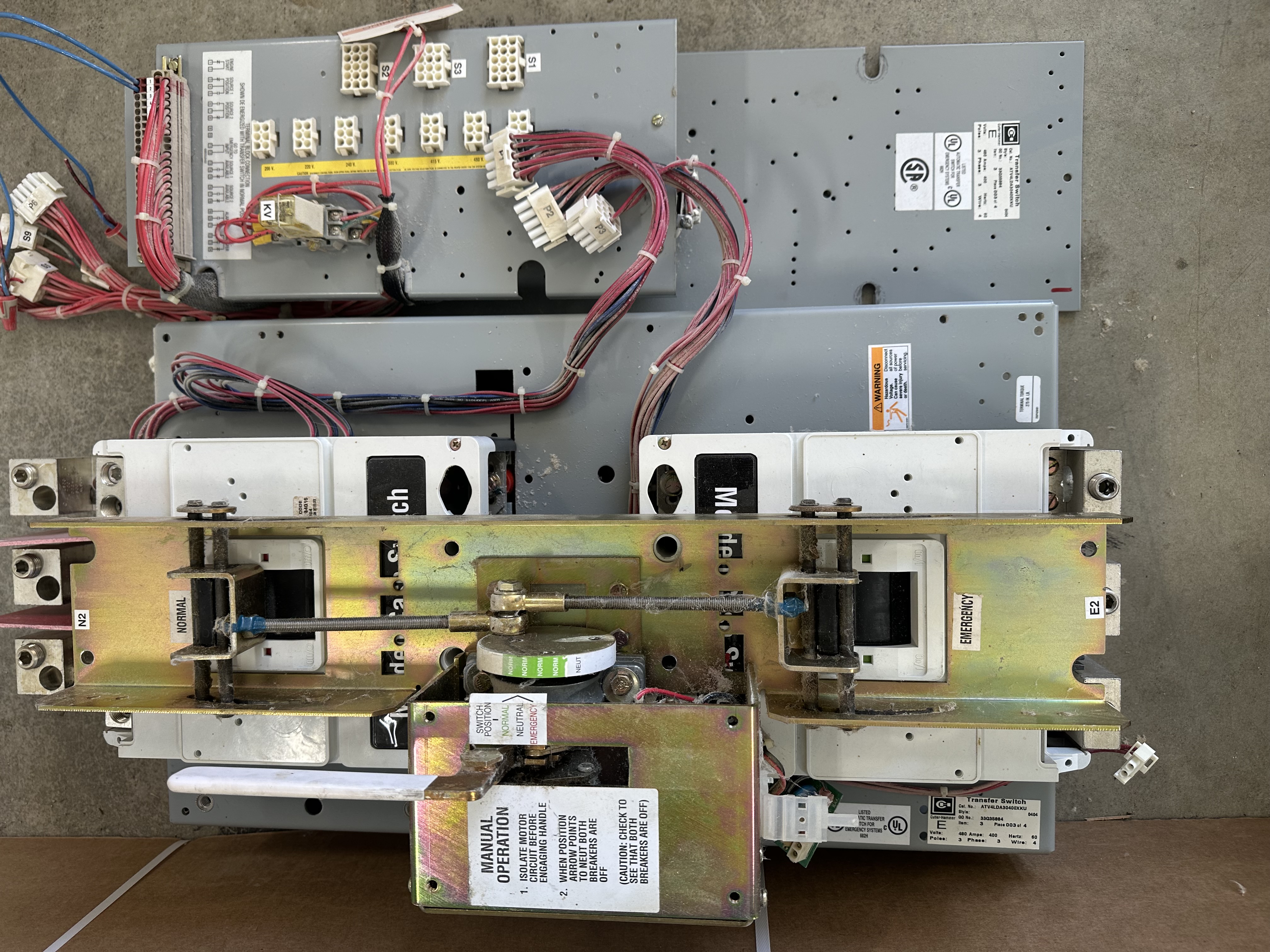 Cutler Hammer Automatic Transfer Switch product photo 1