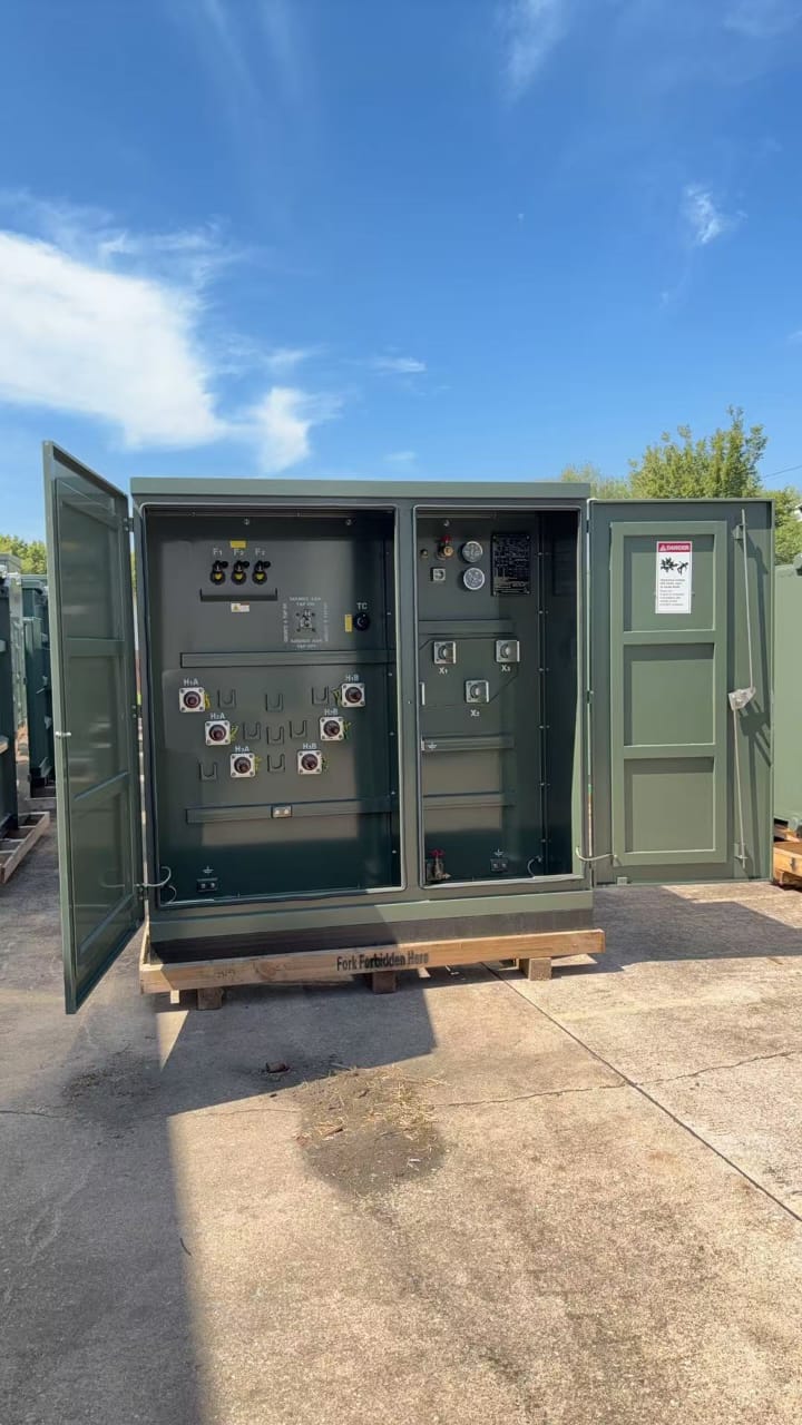 1500kVA Oil Filled Pad Mounted Transformer 34.5kV - 480Y/277V product photo 2