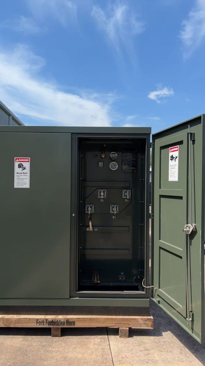 1500kVA Oil Filled Pad Mounted Transformer 34.5kV - 480Y/277V product photo 1