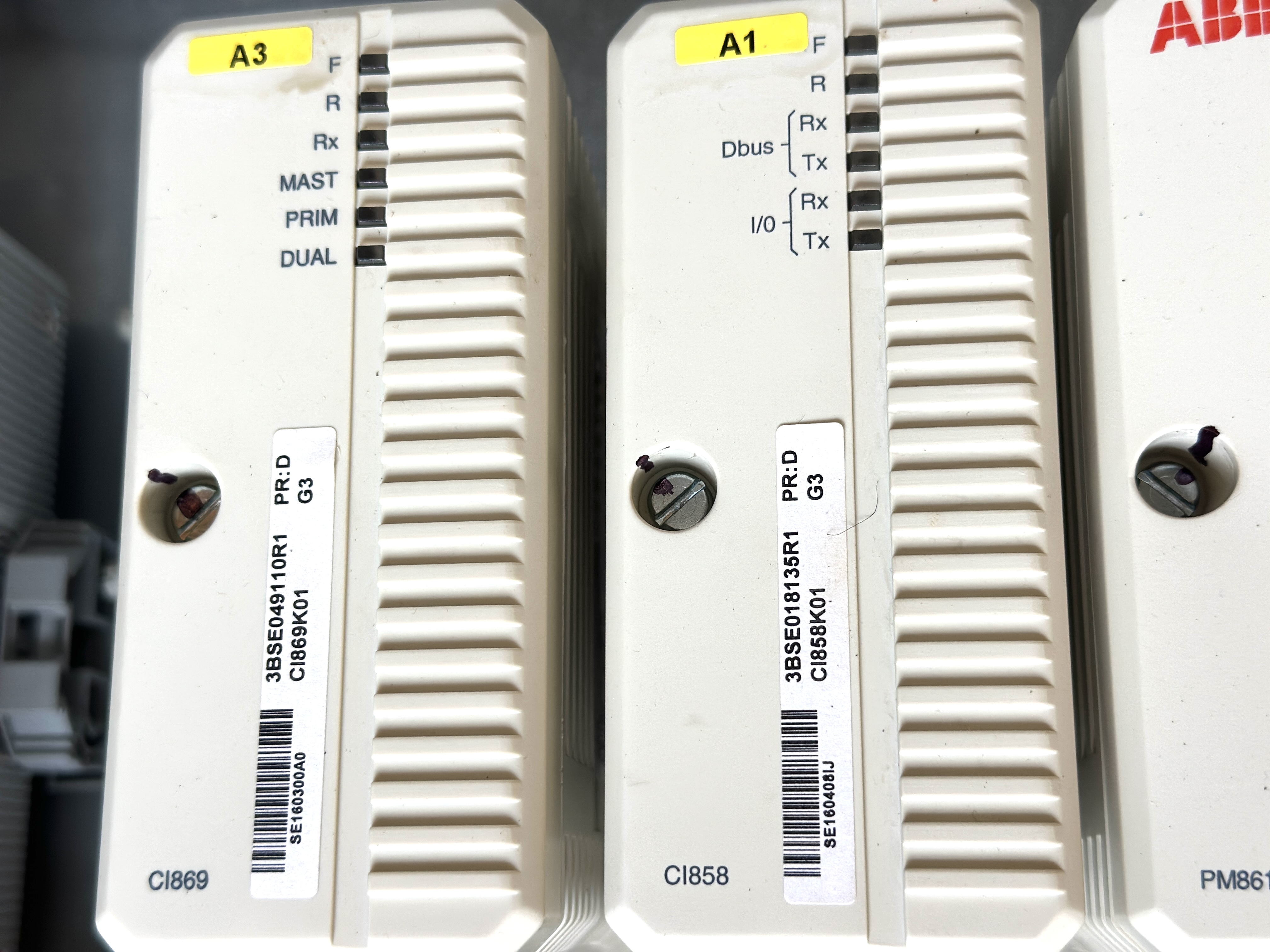 ABB ABB PM861AK01+CI858K01+CI869K01 ABB AC 800M With Base/Card/Cable (Set of 3) product photo 4